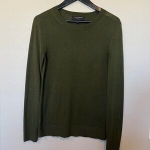 Banana Republic Factory Forever Sweater Sz XS Color Waimea Olive Preowned